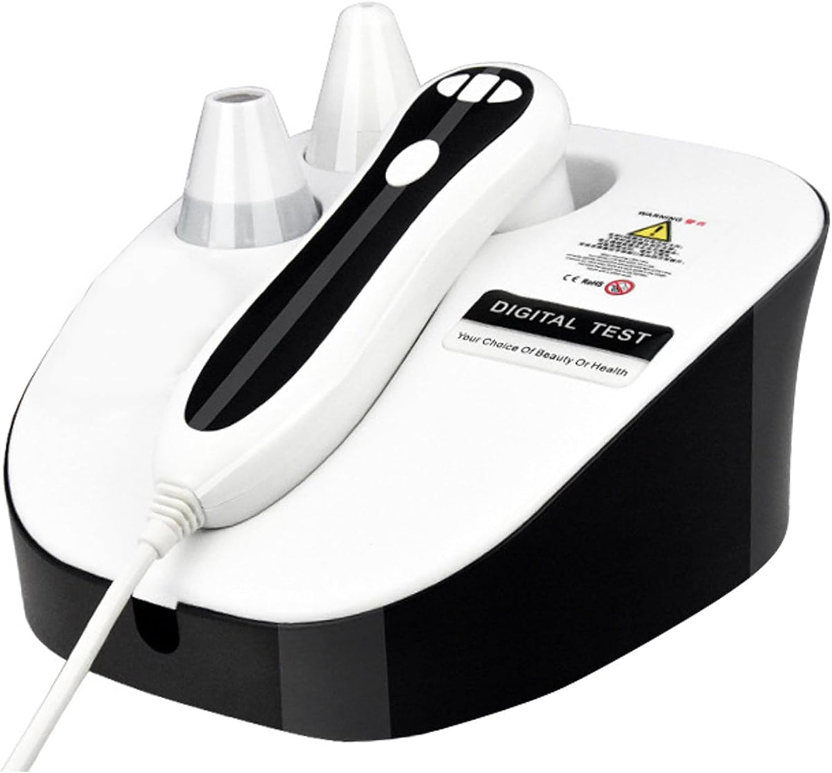 FANGQMM, Balsami ad azione profonda e trattamenti, 200X, 5 V, 18X5X4.5 cm, Nero, alluminio, USB
