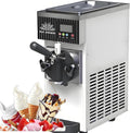 UORDBY, Gelatiera, 450 W, 2,5 L, 80 g, Nero, acciaio inox, illuminazione LED