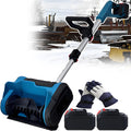 Pale da neve, 600 W, 3000 giri/min, 32,5 x 123,5 cm, Nero, funzionamento senza fili