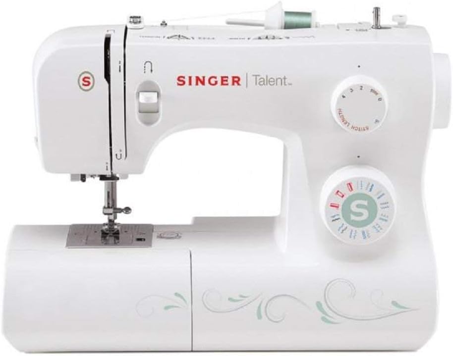 Macchine da cucire a controllo elettronico, Singer, 6 mm, Nero