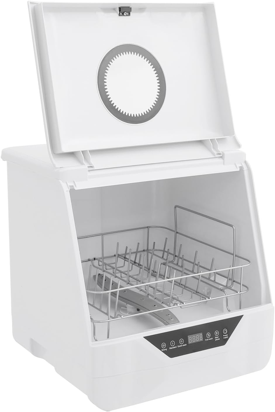 Tavolo, Jerool, 800 W, 38,7 x 37,3 x 39,2 cm, 220 V, Bianco, illuminazione LED