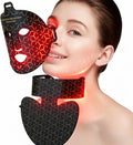 Maschere, Warmforwel, Rosso, illuminazione LED, telecomando, timer, funzionamento senza fili