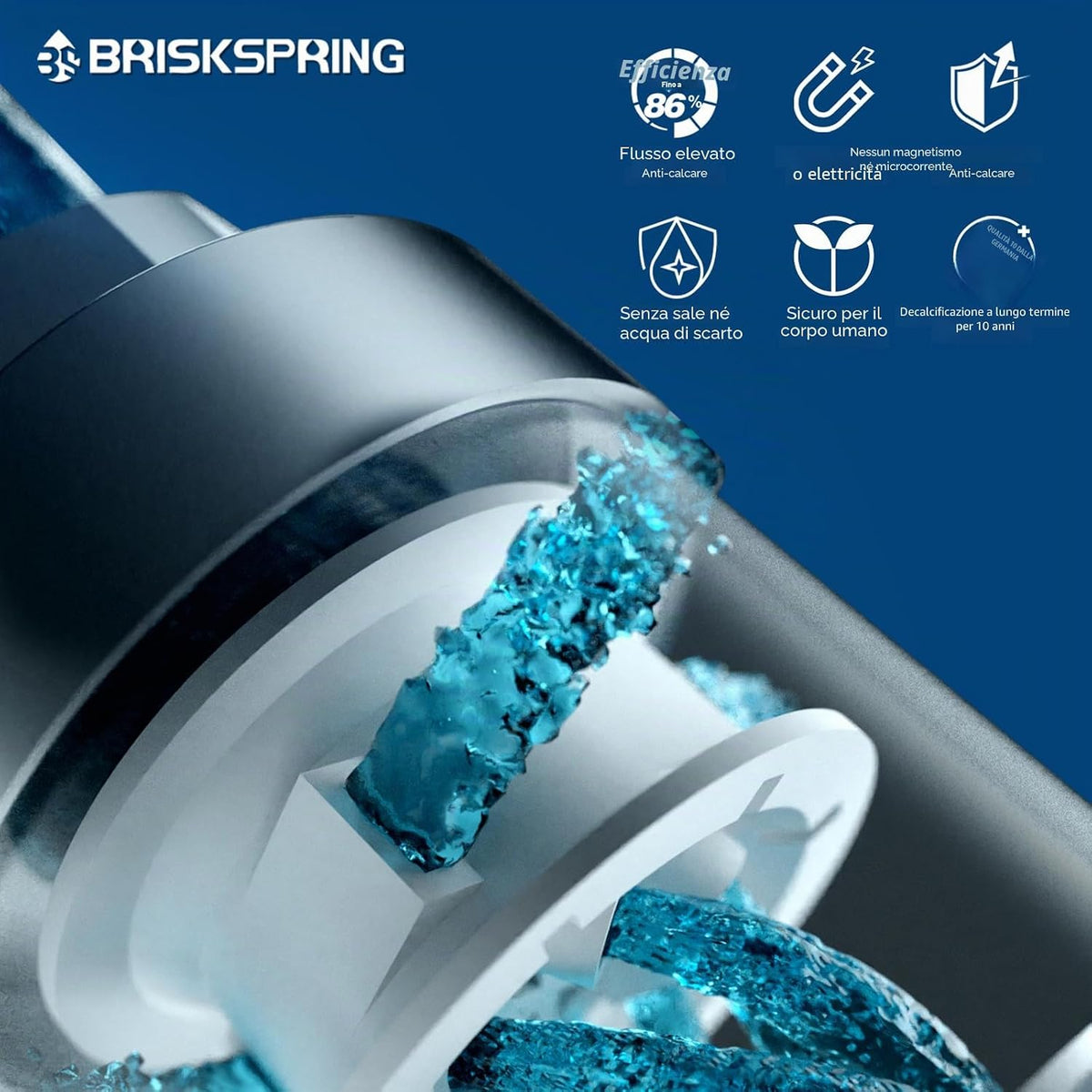 briskspring, Ricambi e accessori per lavatrici, Nero