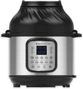 Instant Pot, Pentole a pressione, 8 L, Nero, Airfryer, 11 funzioni