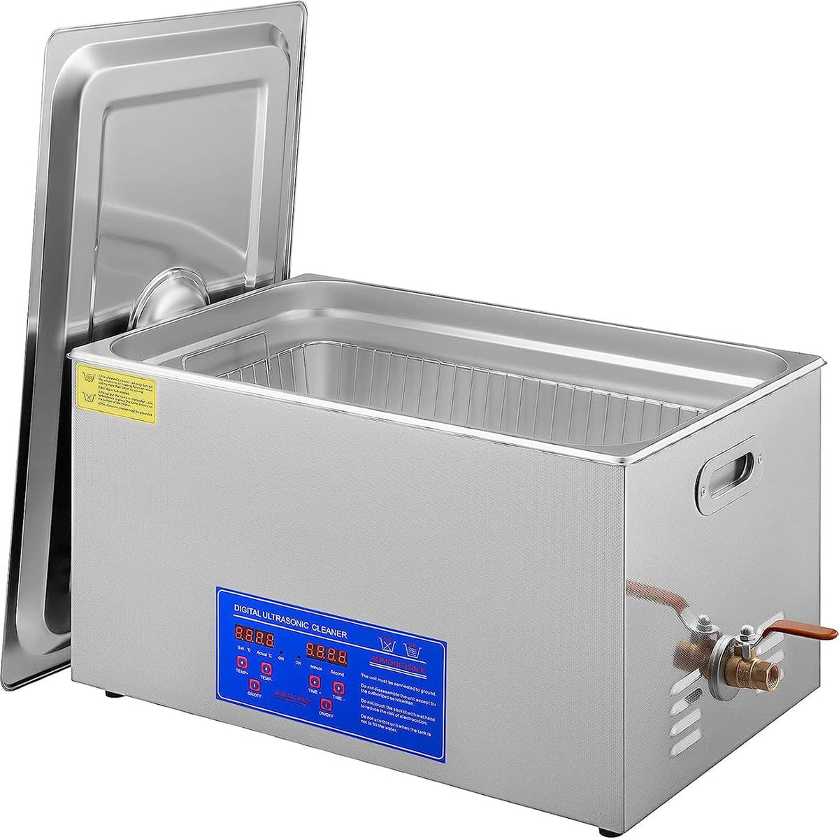 ExoticaBlend, Prodotti di pulizia da laboratorio, 110 V, 10 l, 240 W, Nero, acciaio inox