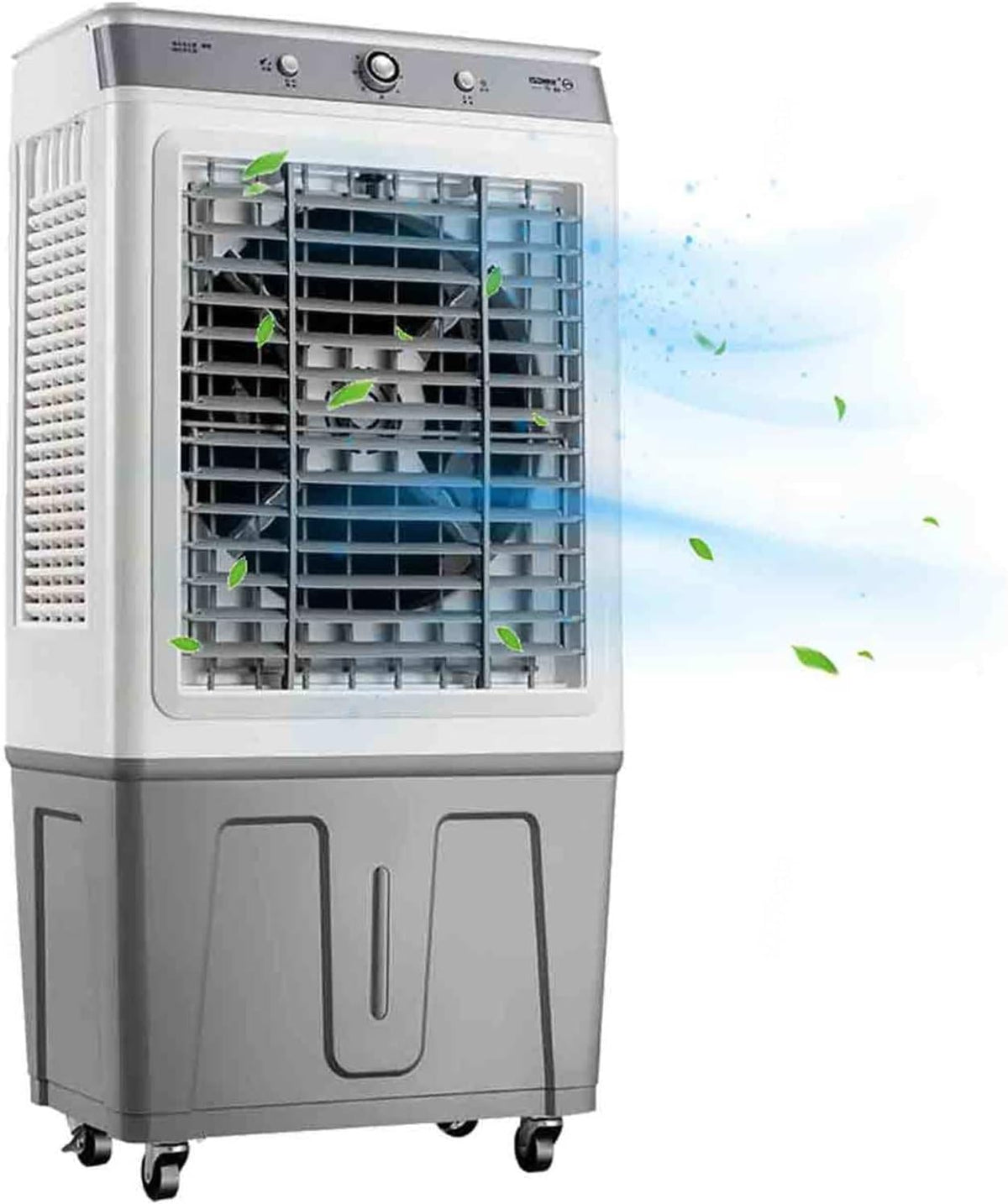 WXJHNYBS, Condizionatore portatile, 31 × 42 × 81 cm, 35 L, 200 W, Bianco, timer, 3 in 1