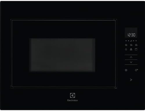 AB Electrolux, Forno a microonde, 60 cm, 25 Litri, 900 W, Nero, timer, funzione grill