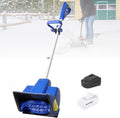 Pale da neve, 6 m, 55 x 33 x 27 cm, 24 V, Nero, funzionamento senza fili