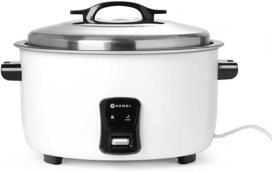 Cuociriso, HENDI, 10 L, 230 V, 2900 W, Nero
