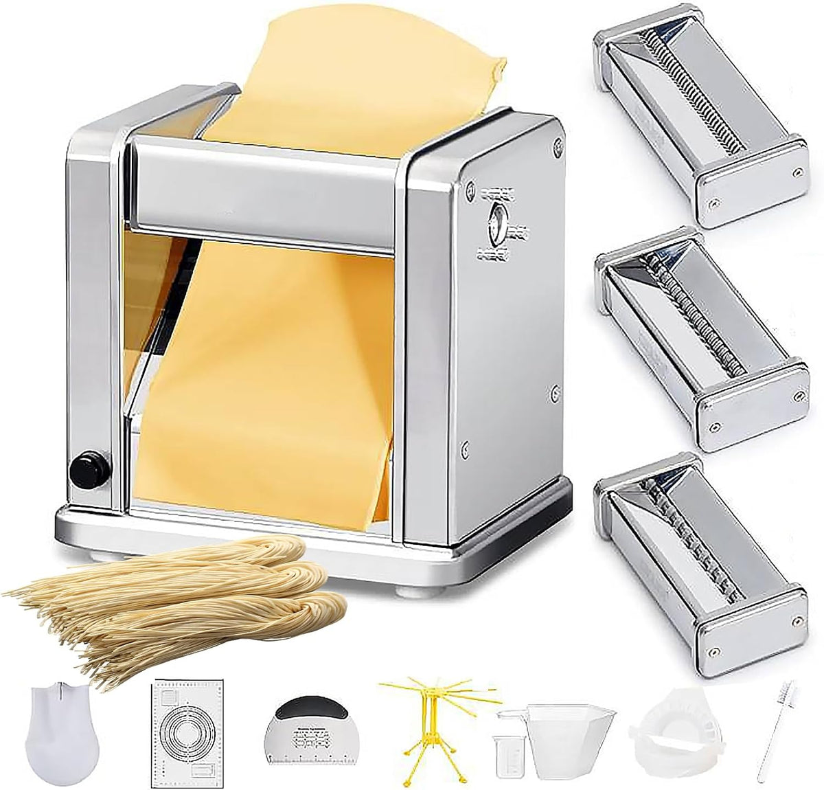 CWCQGH, Elettrodomestici per la cucina, 60 W, 4,63 kg, 2 mm, Argento, acciaio inox