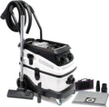 Aspirapolvere solidi e liquidi, Wiltec, 1600 w, 30 litri, Nero, struttura pieghevole, filtro HEPA