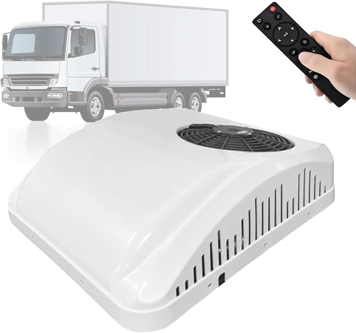 Quixnova, Condizionatore, 24 V, 20 dB, 2200 W, Bianco