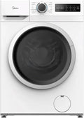 Midea, Lavatrice, MF110W70BA10/W-IT, 7 Kg, 1400 Giri/min, 72 dB, Bianco, illuminazione LED
