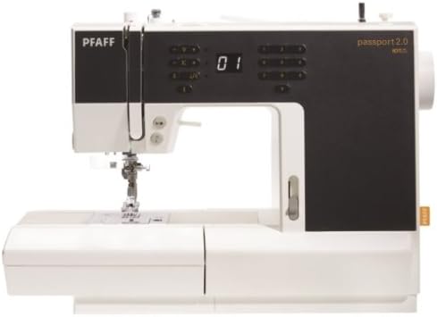 PFAFF, Macchina da cucire, 6.3 kg, Nero
