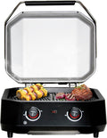 Barbecue elettrici, SS430, cozze, 51 x 39 cm, 2100 W, 230 V, Argento, alluminio, illuminazione LED