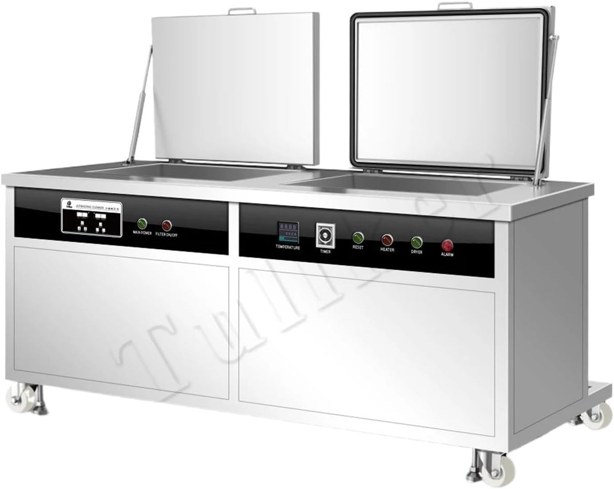 TIEOAXFT, Prodotti di pulizia da laboratorio, 61 L, 900 W, 350 mm, Nero, acciaio inox