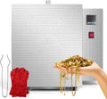 twostronking, Forno elettrico, 1500 W, 15 x 15 x 20 cm, Nero/Argento, acciaio inox, vano contenitore