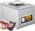 CVFRDD, Macchine sottovuoto per alimenti, DZ-260S, 120 W, 3 m³/h, 255 mm, Nero, acciaio inox