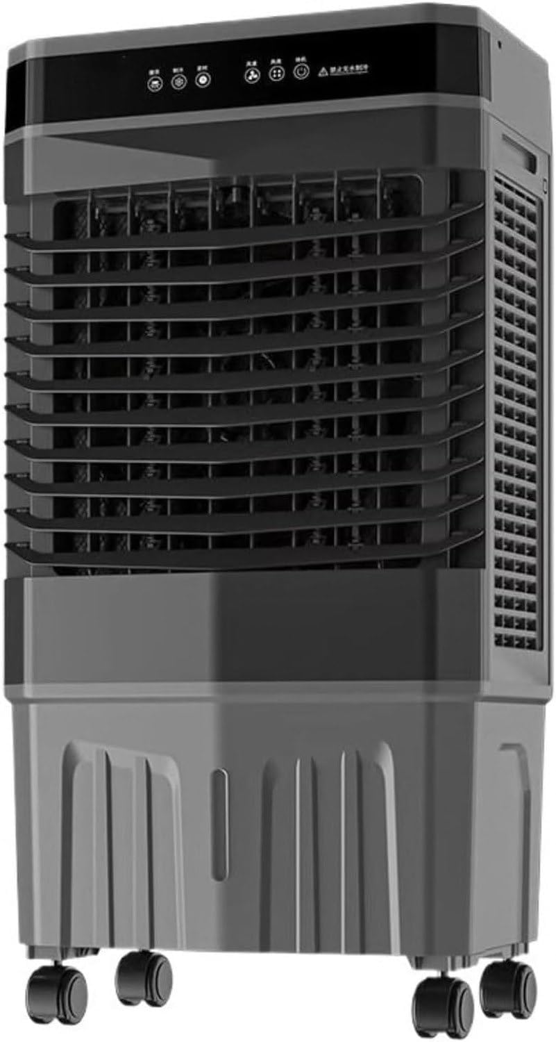 Condizionatore, LCAIHONG, 50 Litri, 90 cm, Bianco, telecomando, timer, spegnimento automatico, 3 in 1