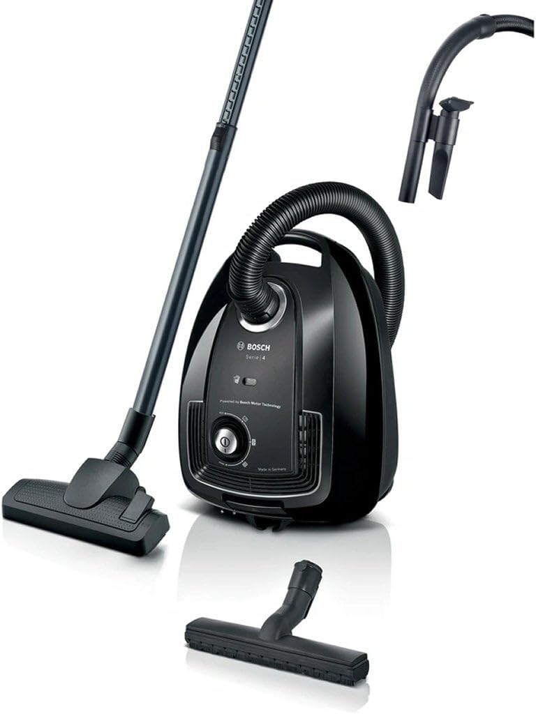 Aspirapolvere, BGL38BA2H, Bosch, 10 m, 4 L, 79 dB, Nero