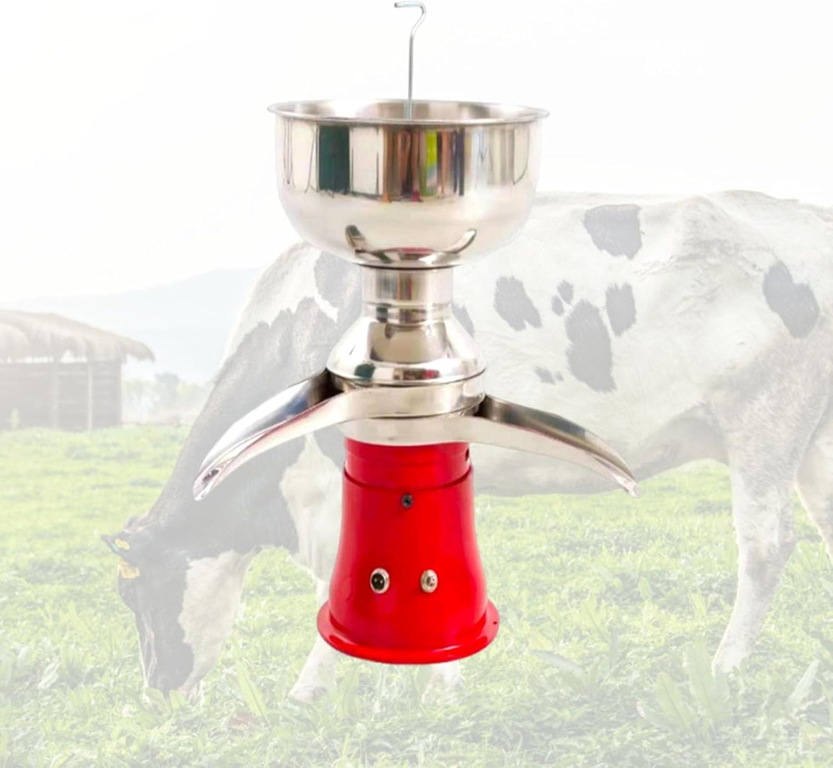 Lissontine, Robot da cucina, 50 L, 30 W, 10500 giri/min, Argento, acciaio inox, vano contenitore