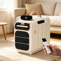 vnmudzeo, Condizionatore, 1400 W, 10 m, 45 dB, Bianco, telecomando, timer