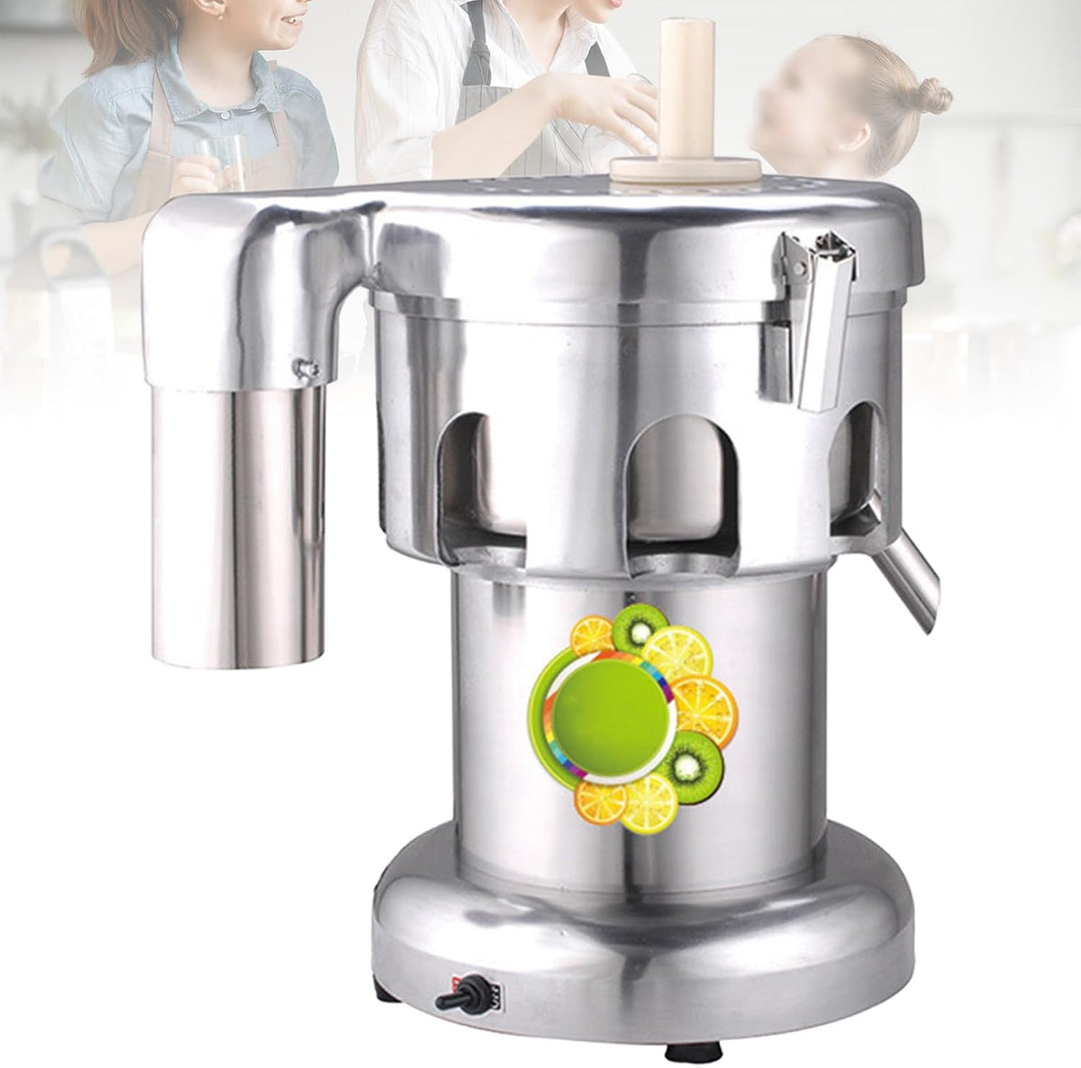 GwlThixion, Centrifughe ed estrattori di succo, 550 W, 430x350x450 mm, 2800 giri/min, Argento, acciaio inox