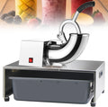 Macchina per cubetti di ghiaccio, 350 W, 100 kg, 1420 rpm, Nero, acciaio inox