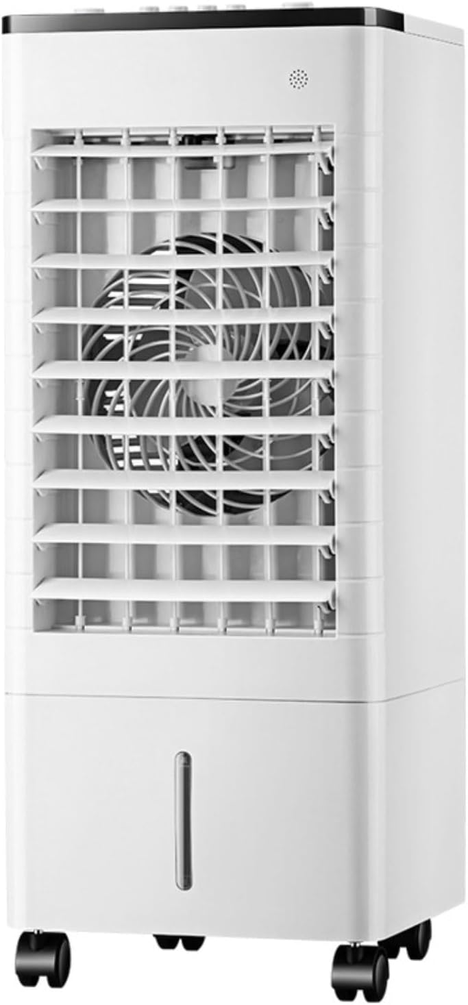 Condizionatore portatile, 9 litri, Bianco, telecomando, timer, 3 in 1