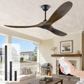 Ventilatori da soffitto, MSHENUED, 152 cm, 24 pollici, Bianco, telecomando, timer