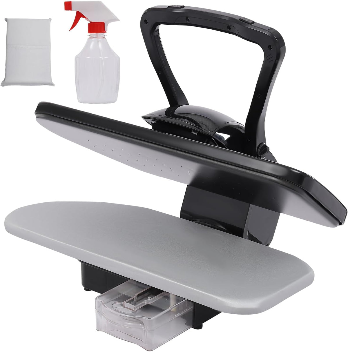 Deinungen, Presse da stiro, 2200 W, 0,1 kg, 66 cm, Nero, 5 funzioni, protezione dal surriscaldamento