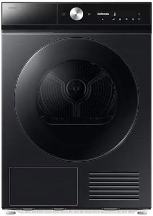 Asciugatrice, DV10DB8440GBAH, Amazon Renewed, 10 Kg, Nero, Wi-Fi, motore inverter, pompa di calore