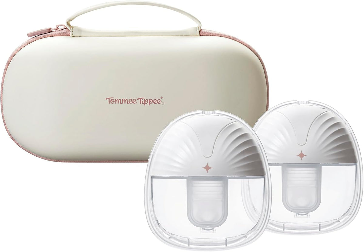 Tommee Tippee, Tiralatte, 24 mm, 130 x 117 x 73 mm, 53,4 dB, Nero, illuminazione LED, USB, funzionamento senza fili