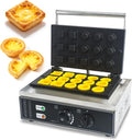 Macchine per waffle, CHANGLKJ, 1550 w, 50°c, Nero, acciaio inox, timer