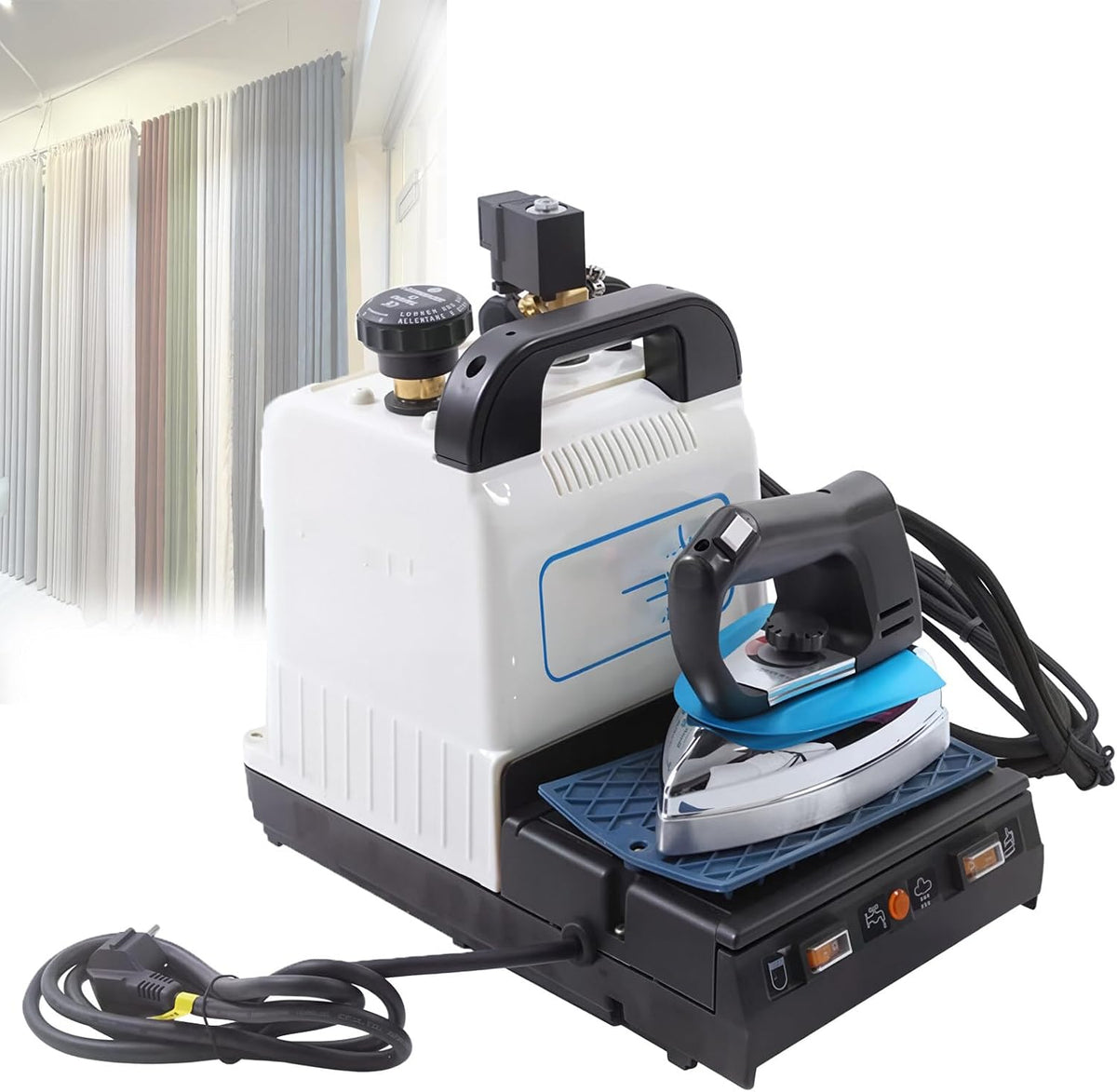 Pnpaea, Vaporizzatori da viaggio, 110 V, 1600 W, 2 litri, Nero