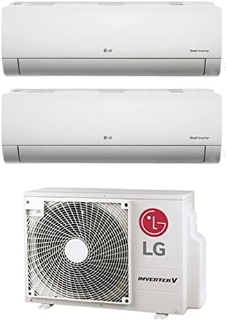 LG, Condizionatore, MU2M15, 9000 Btu, Bianco, telecomando, motore inverter, pompa di calore