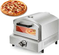 Forno per pizza, 47,5 x 42,5 x 40,5 cm, 3 cm, Nero, acciaio inox