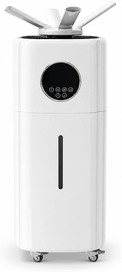 Umidificatori per tutta la casa, 21 L, 680 x 320 x 320 mm, 240 V, Nero