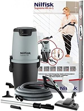 Aspirapolvere, Nilfisk, 9 m, Nero