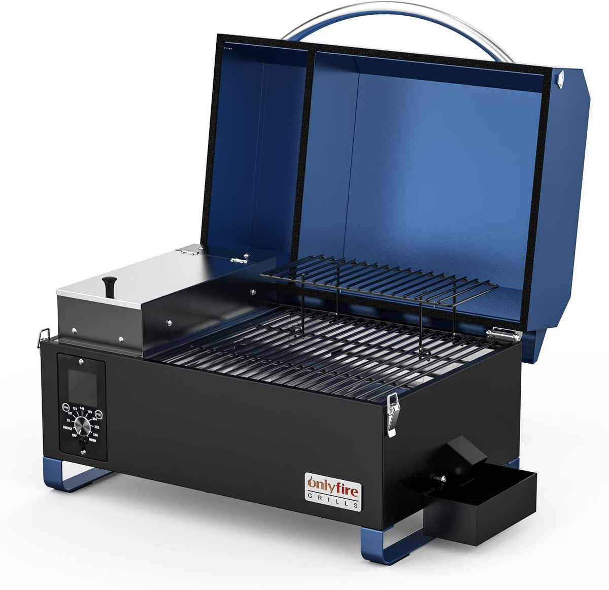 onlyfire, Affumicatori, 80°C, Blu, funzione grill