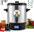 Macchine per conserve e vin brulè, Huanyu, 27 L, 30-100 °C, Nero, acciaio inox, timer