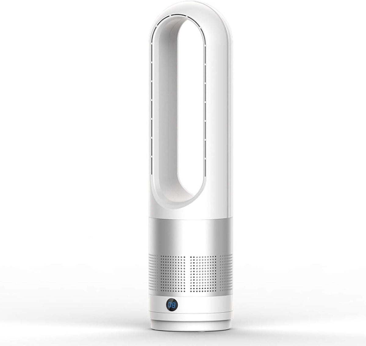 Ventilatori a torre, sunyu, 2,3 kg, 15 cm, 19 cm, Bianco, telecomando, timer