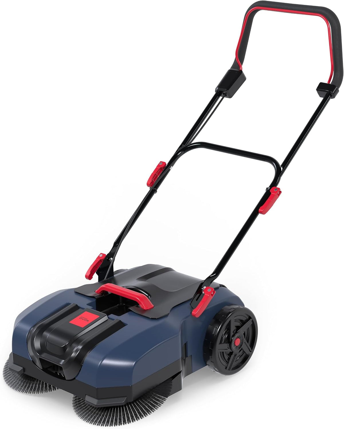 Güde, Aspirapolvere verticale, 18 V, 61 cm, 1.800 m, Blu, vano contenitore, funzionamento senza fili