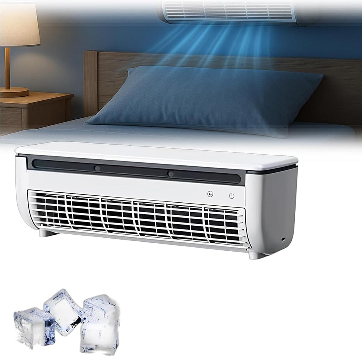 Letto, 13°C, 10 dB, Bianco, telecomando, funzionamento senza fili