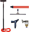Spazzole, 3,6 m, 55 cm, 35 cm, Nero, acciaio inox