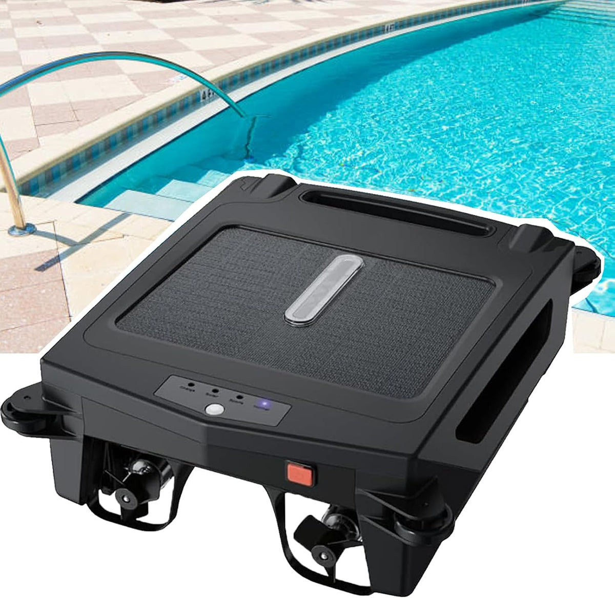 Pulitori automatici, 535 x 465 x 180 mm, 3,4 l, 11,1 V, Nero, illuminazione LED, funzionamento senza fili