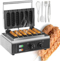 pealiritansemen, Macchine per Waffle, 1550 W, 50-300 °C, 16 mm, Nero, acciaio inox, timer