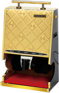 Samnuerly, Spazzole per scarpe, 220 V, 100 W, 1200 giri/min, Nero, protezione dal surriscaldamento