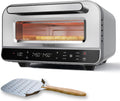Bolkani, Forno elettrico, 450°C, 1700 W, 32 x 32 cm, Grigio, acciaio inox, timer