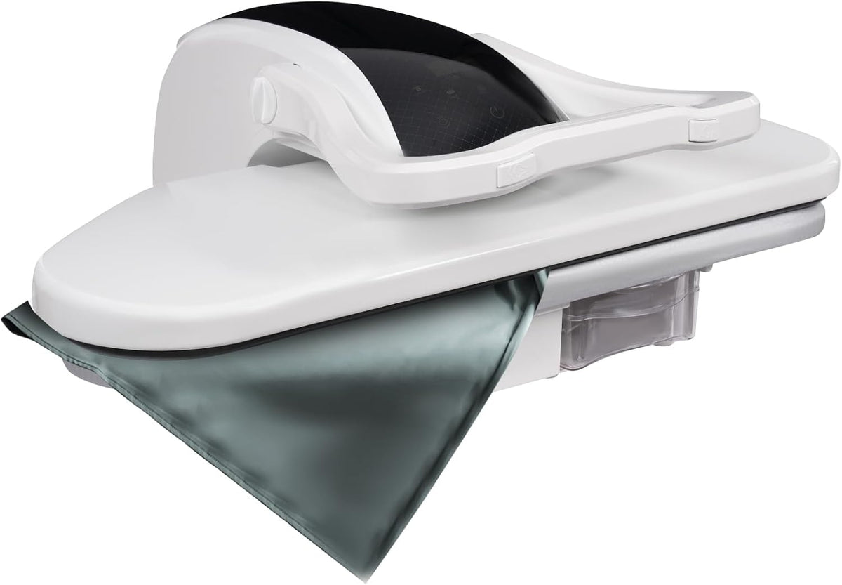 Hanmorfarbi, Stiratrici a vapore verticali, 68 x 53 x 26 cm, 240 V, 2200 W, Bianco, alluminio